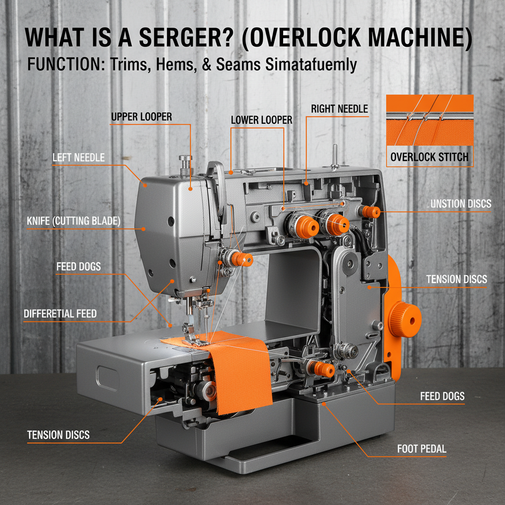 Understanding Sergers in Sewing What is a Serger and Its Benefits