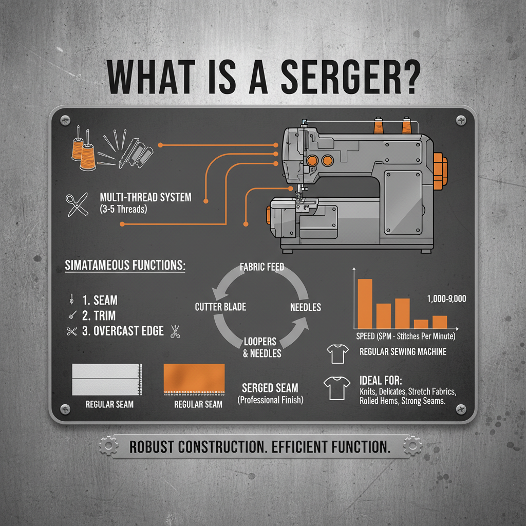 Understanding Sergers in Sewing What is a Serger and Its Benefits