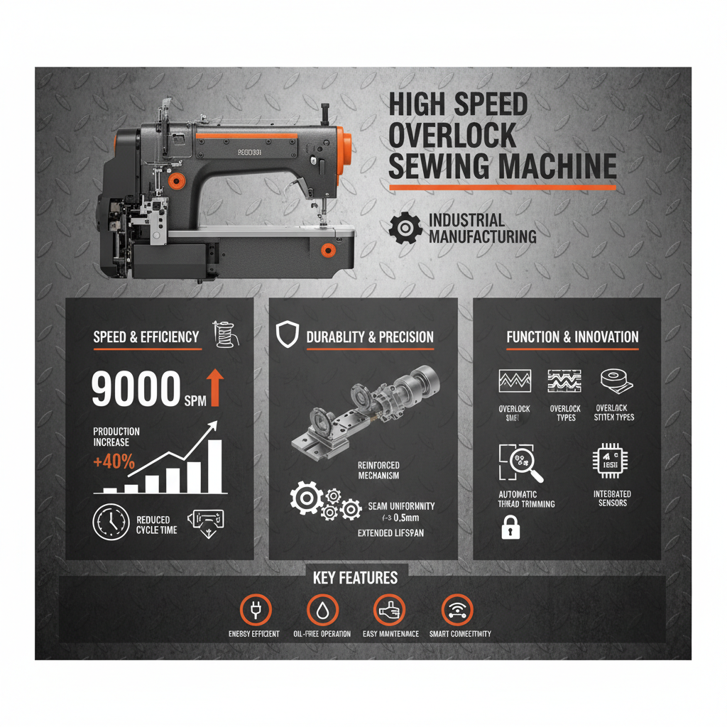 Choosing the Best High Speed Overlock Sewing Machine for Your Business Needs