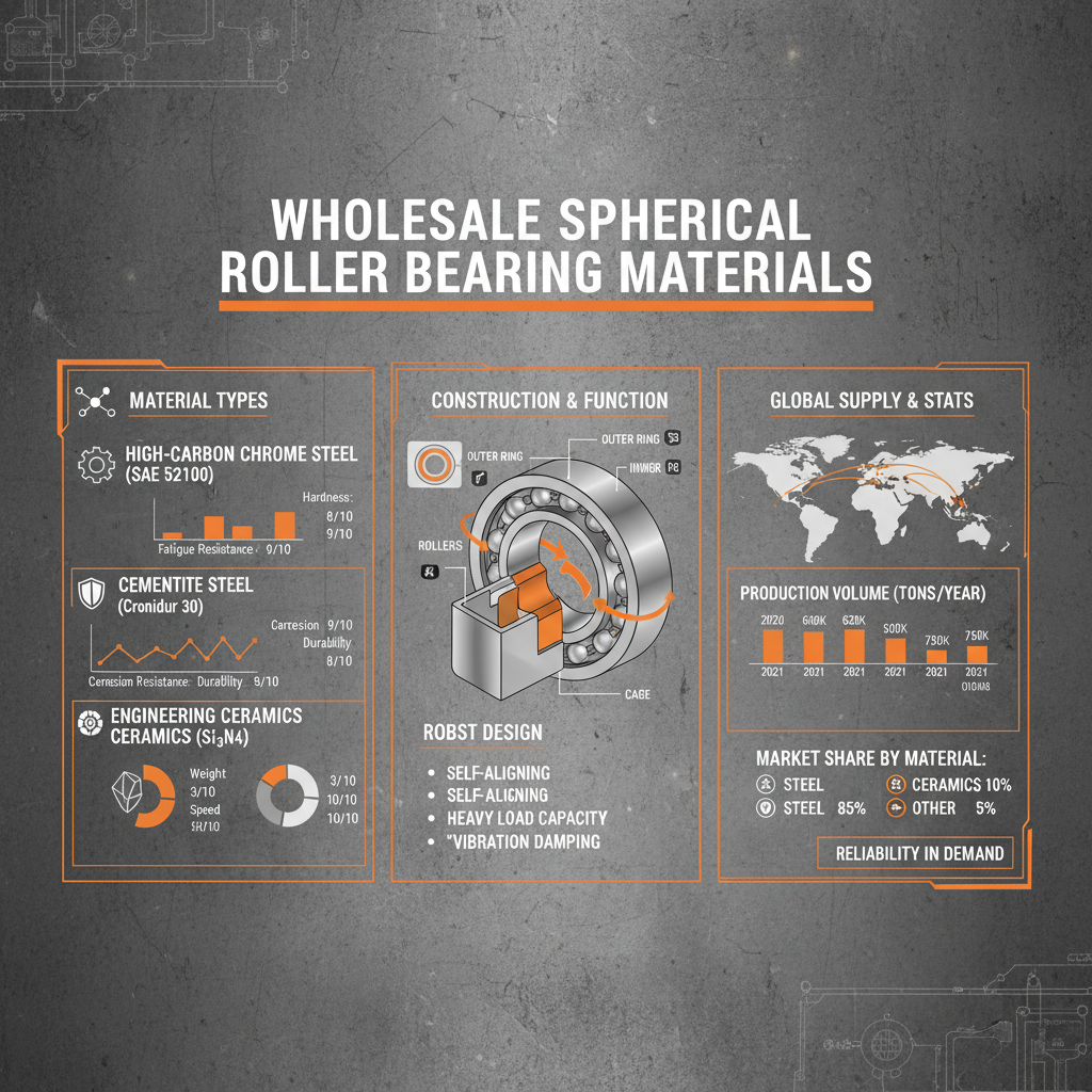 Comprehensive Guide to Wholesale Spherical Roller Bearing Material Selection and Applications