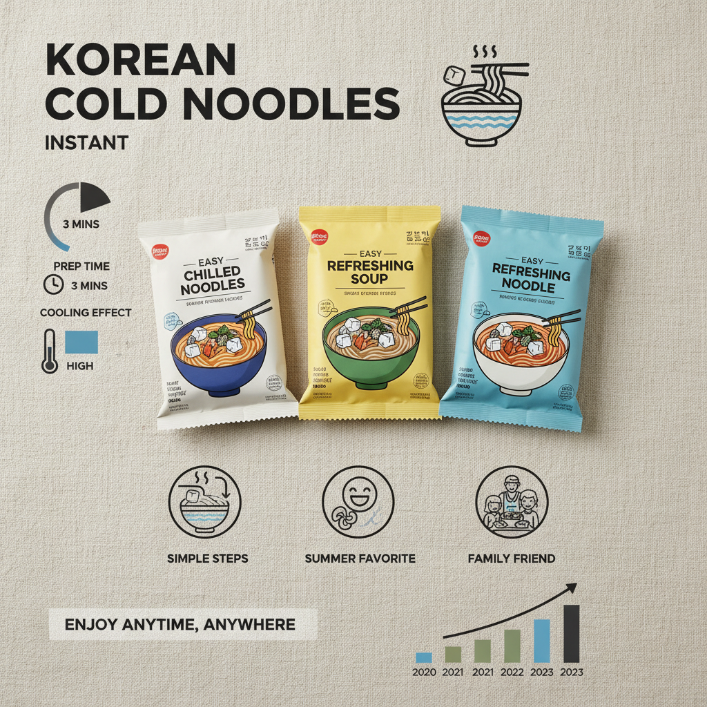 Discover the Convenience of Korean Cold Noodles Instant for a Refreshing Meal