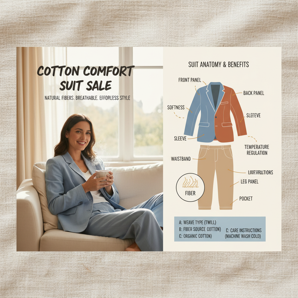 Unbeatable Cotton Suit Sale Style Comfort and Exceptional Prices