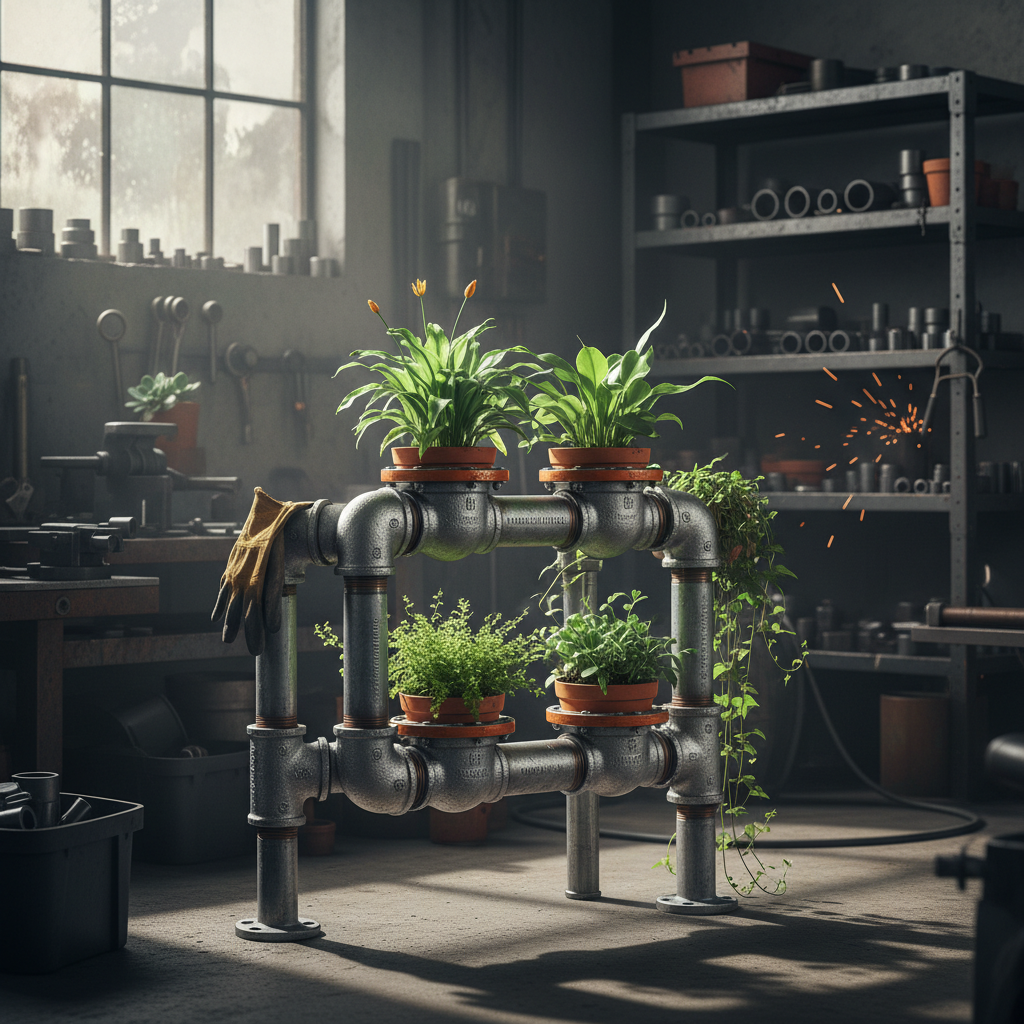 China Pipe Fittings Plant Holder A Comprehensive Guide To Industrial Decor