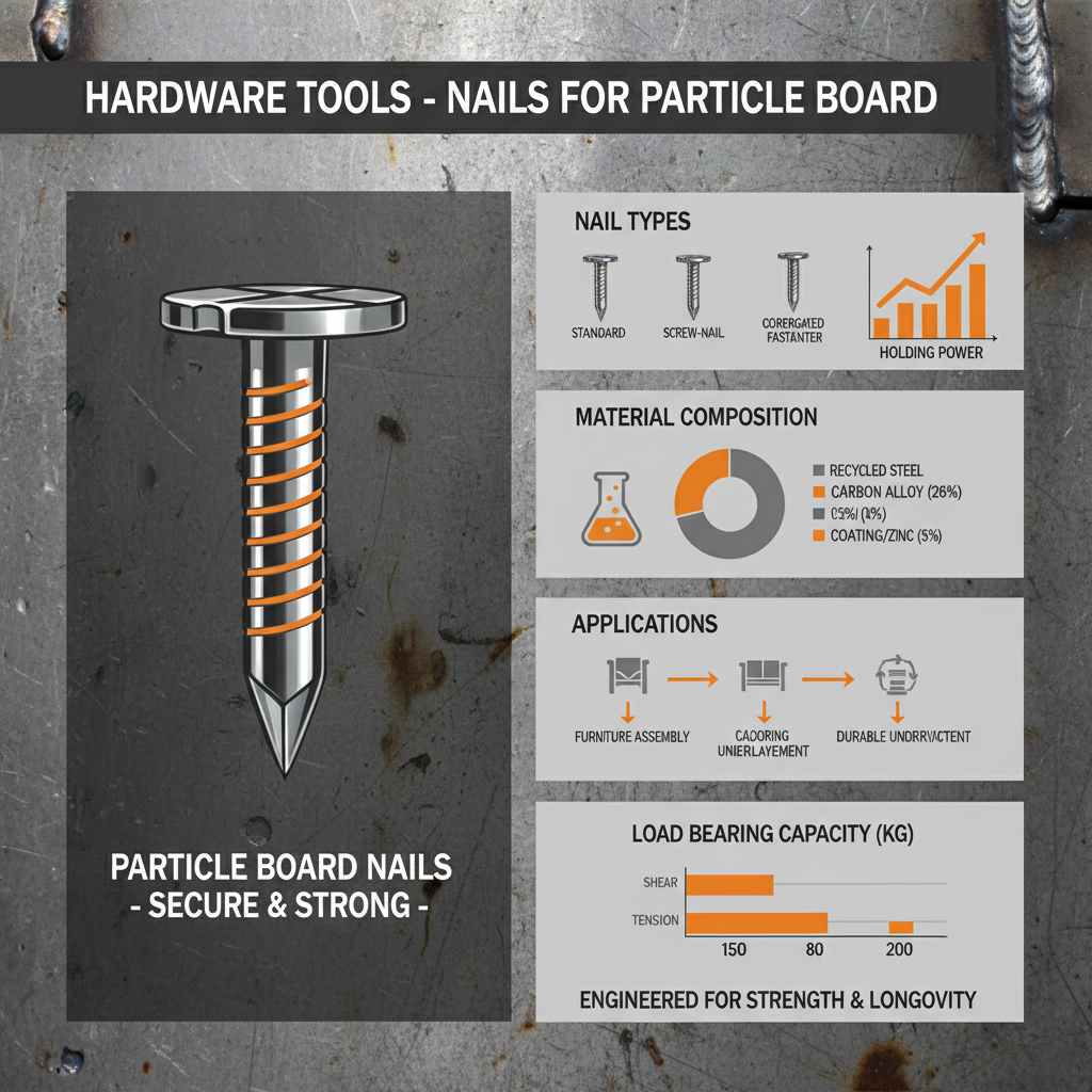 Comprehensive Guide to Selecting the Best Nails for Particle Board Projects