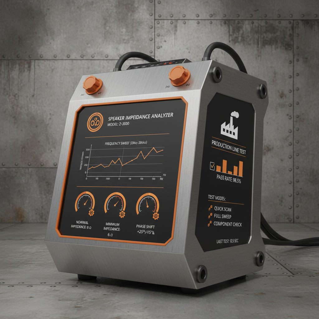 Comprehensive Guide to Speaker Impedance Testing and Tester Selection
