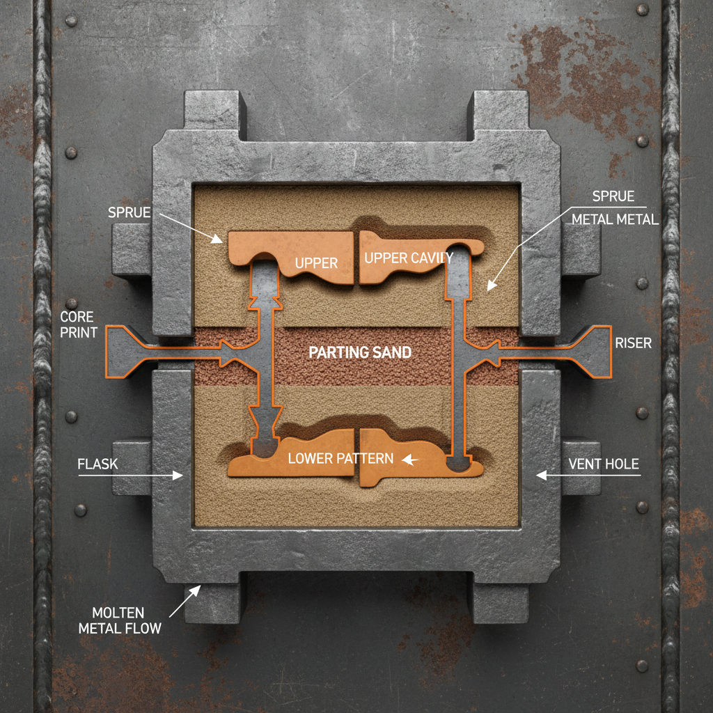 Understanding the Critical Role of Parting Sand in Foundry Processes