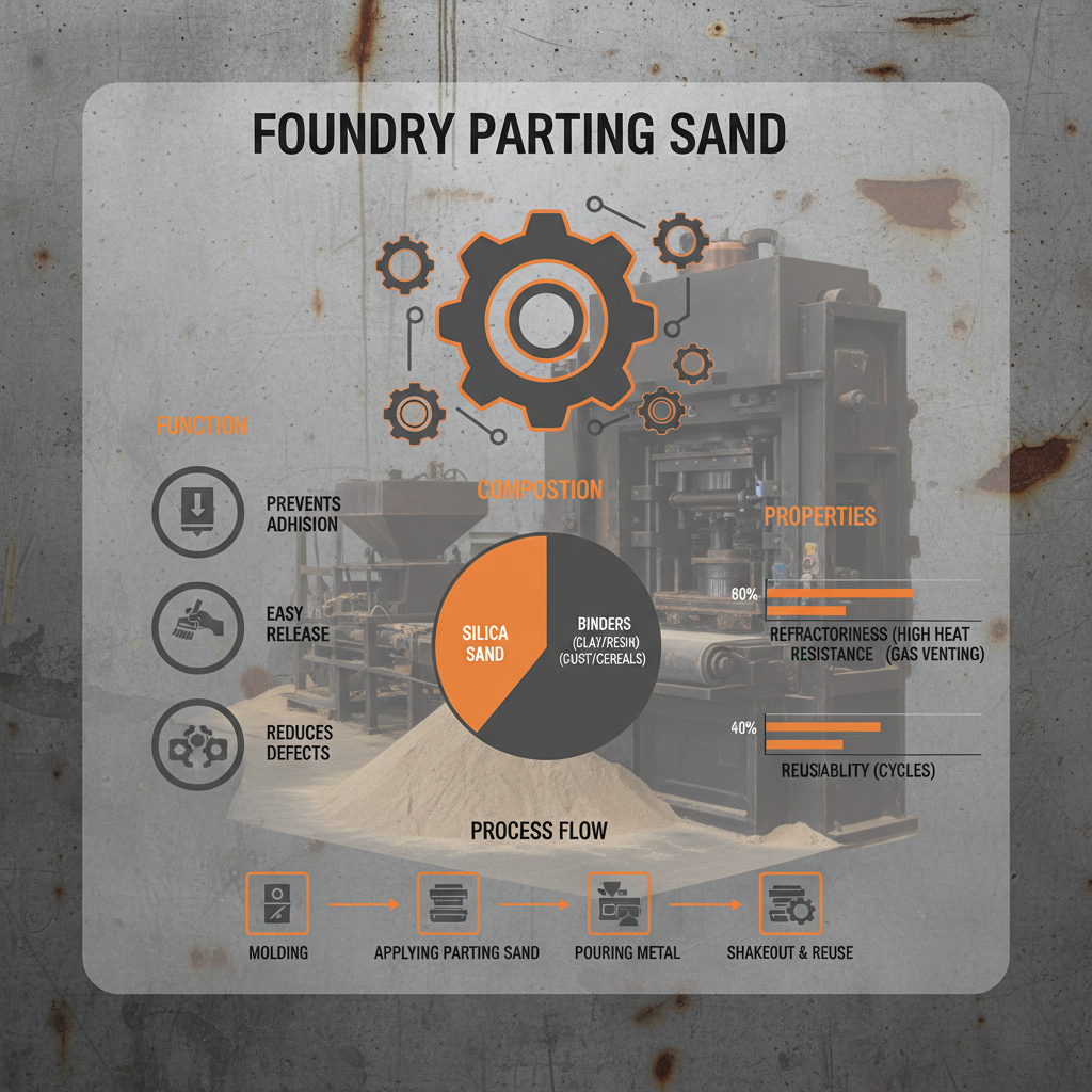 Understanding the Critical Role of Parting Sand in Foundry Processes