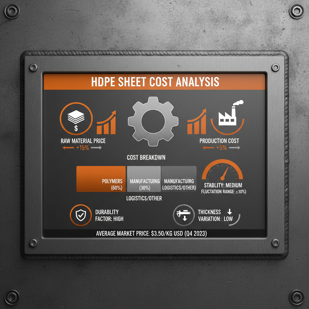 Comprehensive Guide to HDPE Sheet Cost Factors and Market Pricing