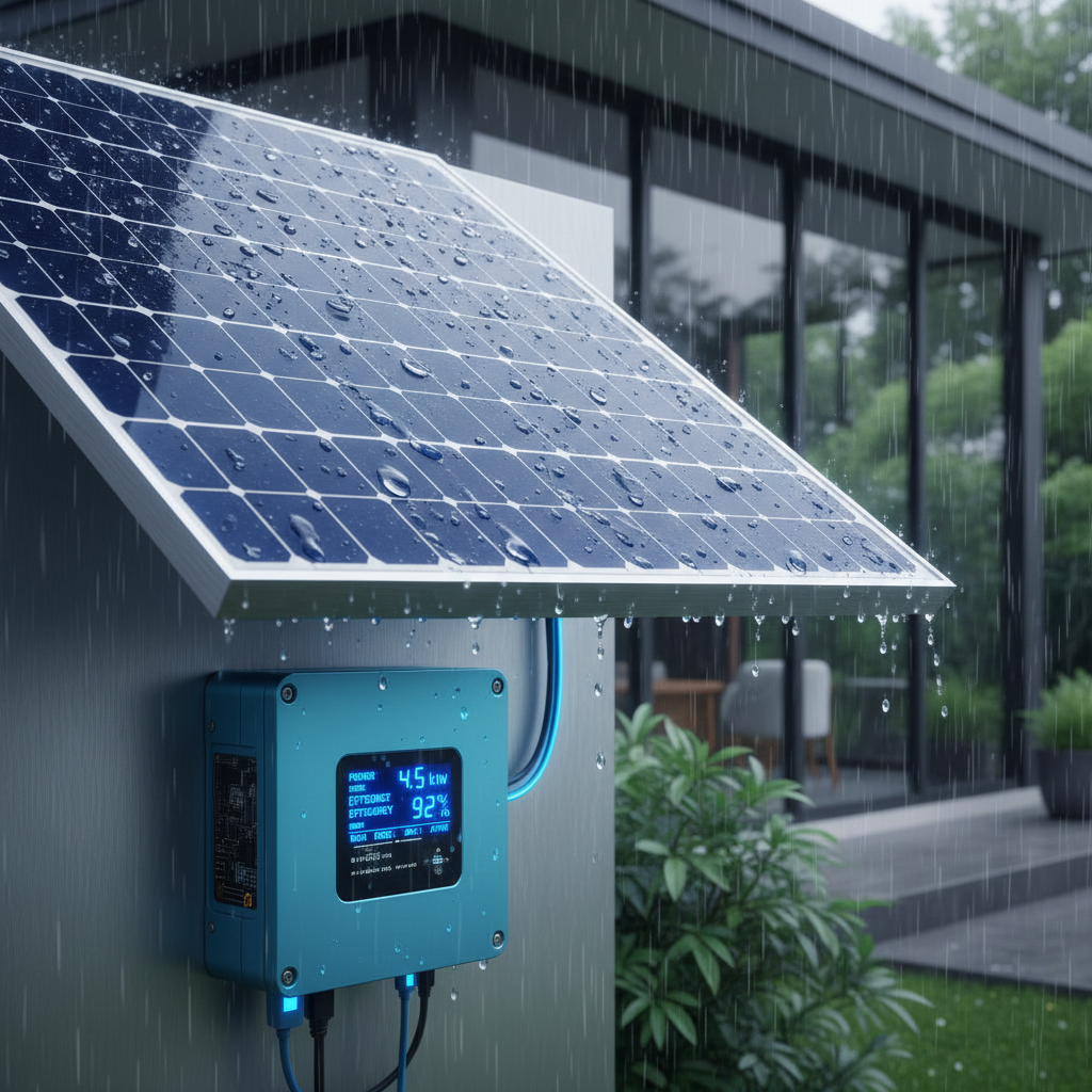 Exploring Solar Panel Efficiency in Rain and Optimizing Performance