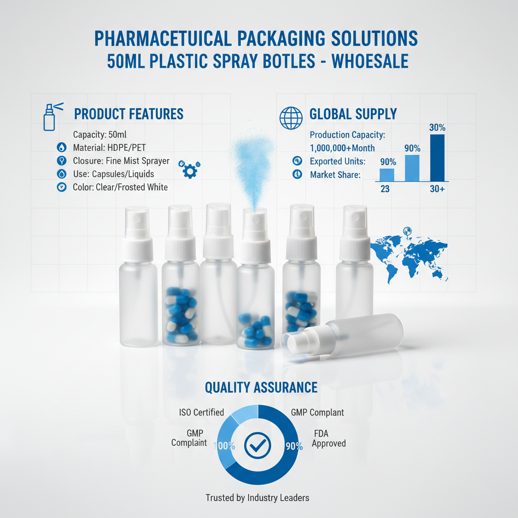 Find Wholesale 50ml Plastic Spray Bottles for Your Business Needs