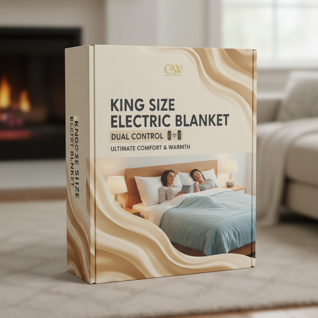 Experience Ultimate Comfort with a King Size Electric Blanket Dual Control