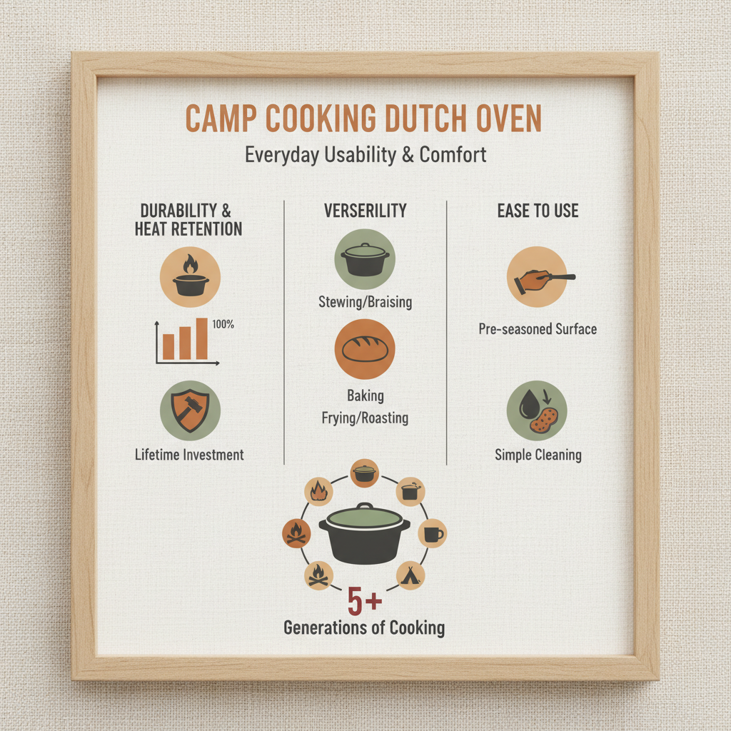 Mastering Outdoor Camp Cooking with a Versatile Dutch Oven