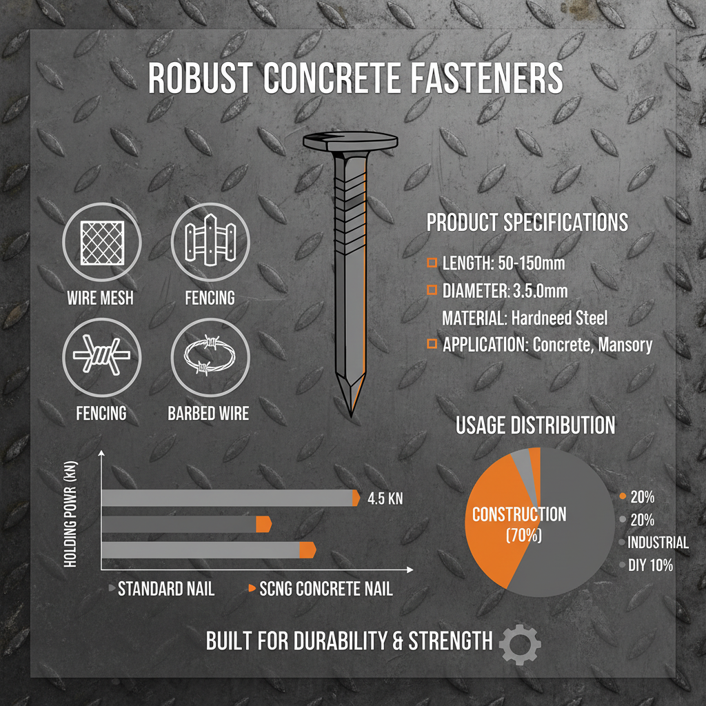 Choosing the Right Long Concrete Nails for Secure and Lasting Construction Projects