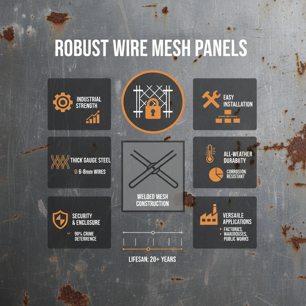 Comprehensive Guide to Selecting the Best Thick Wire Fence Panels for Security