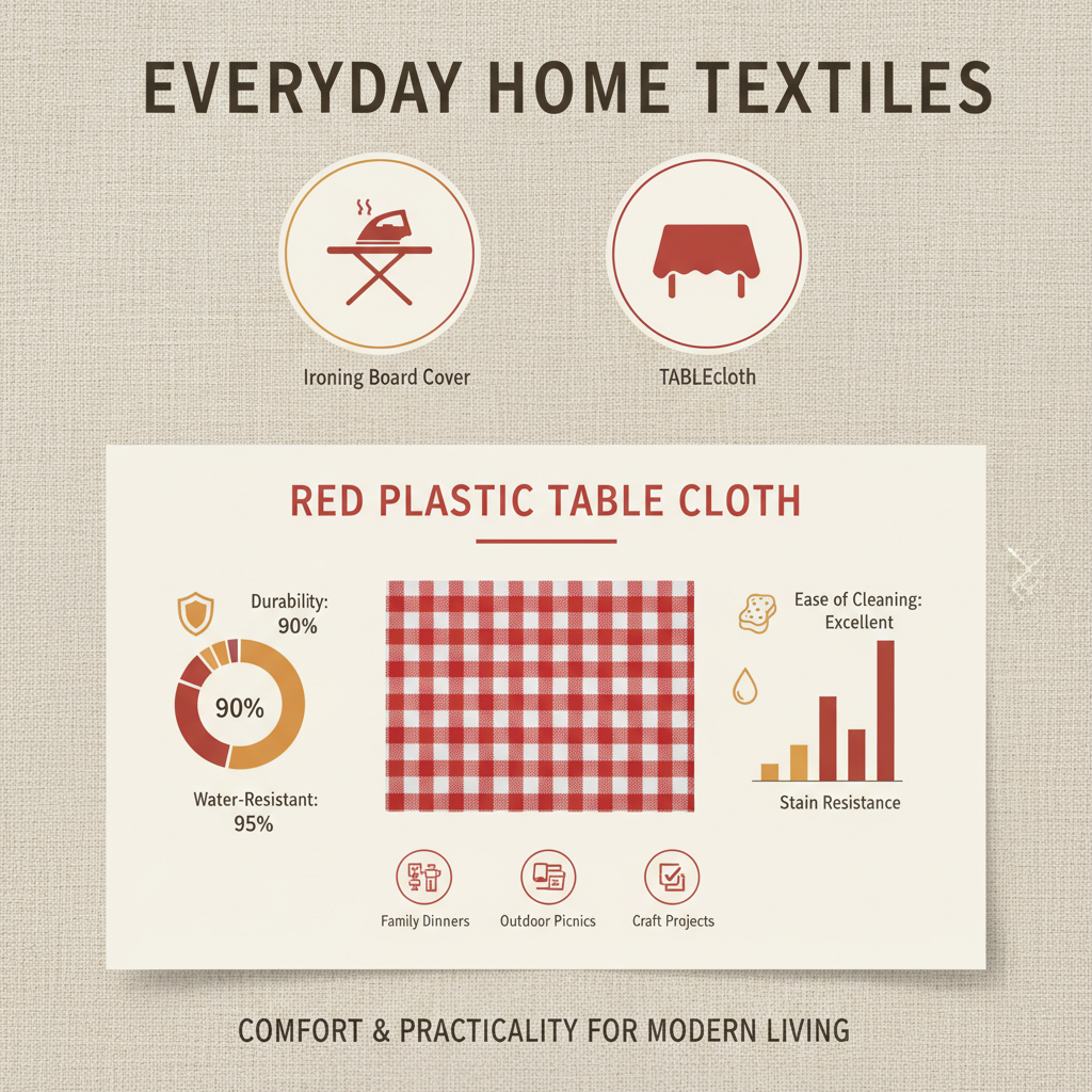 Choosing the Ideal Red Plastic Table Cloth for Events and Practical Use