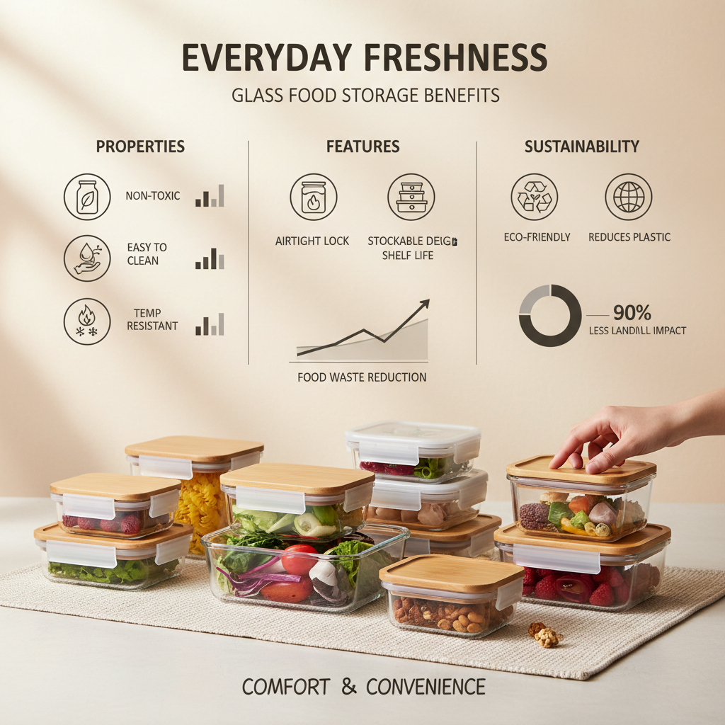 Discover the Benefits of Glass Food Storage Containers with Lids Airtight