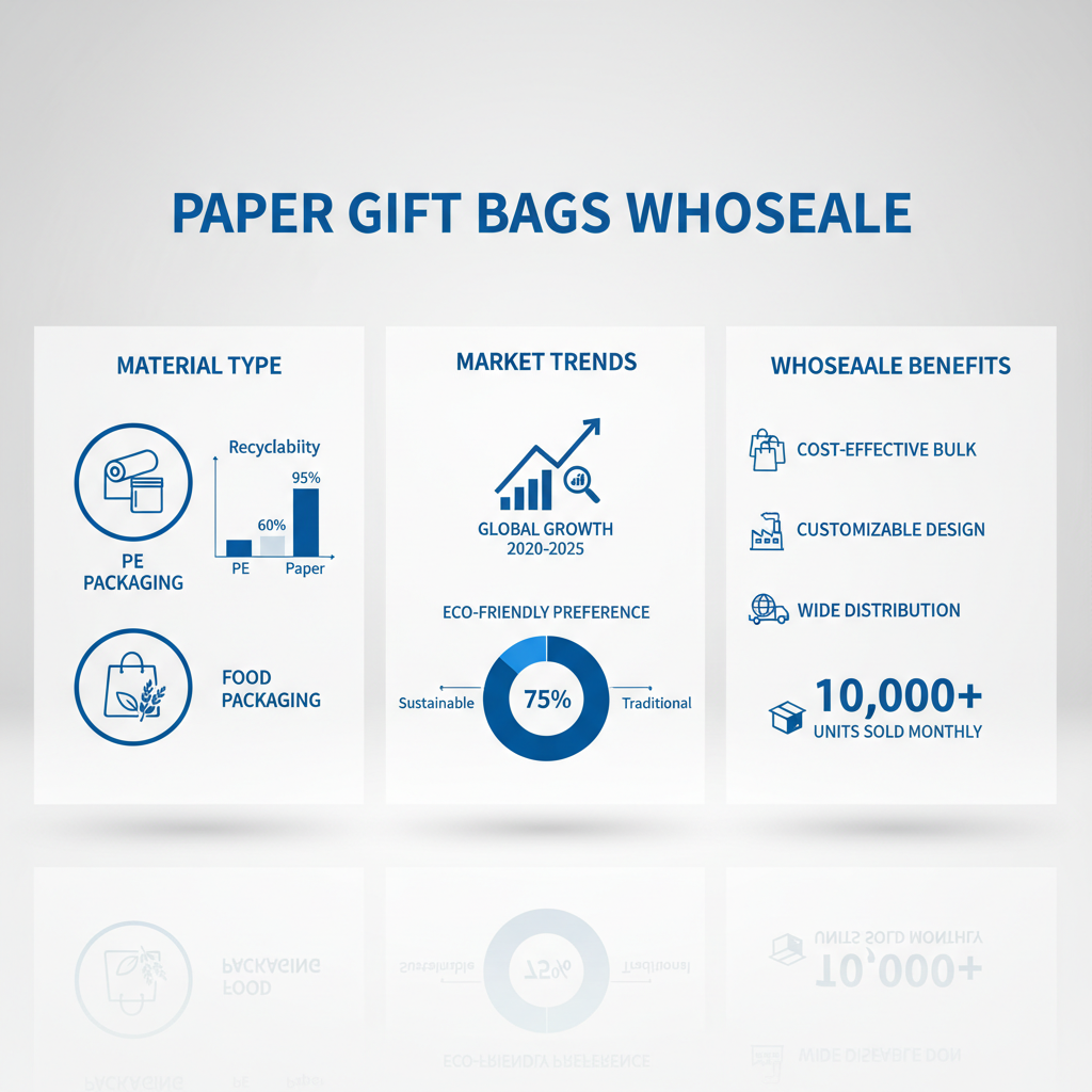 Find High Quality Paper Gift Bags Wholesale For Your Business