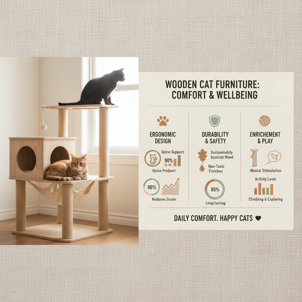 Discover the Benefits of High Quality Wooden Cat Furniture for Your Feline Friend