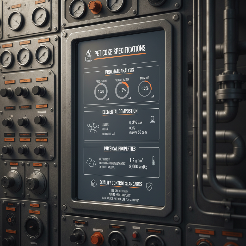 Comprehensive Guide to Pet Coke Specifications PDF and Quality Control Measures