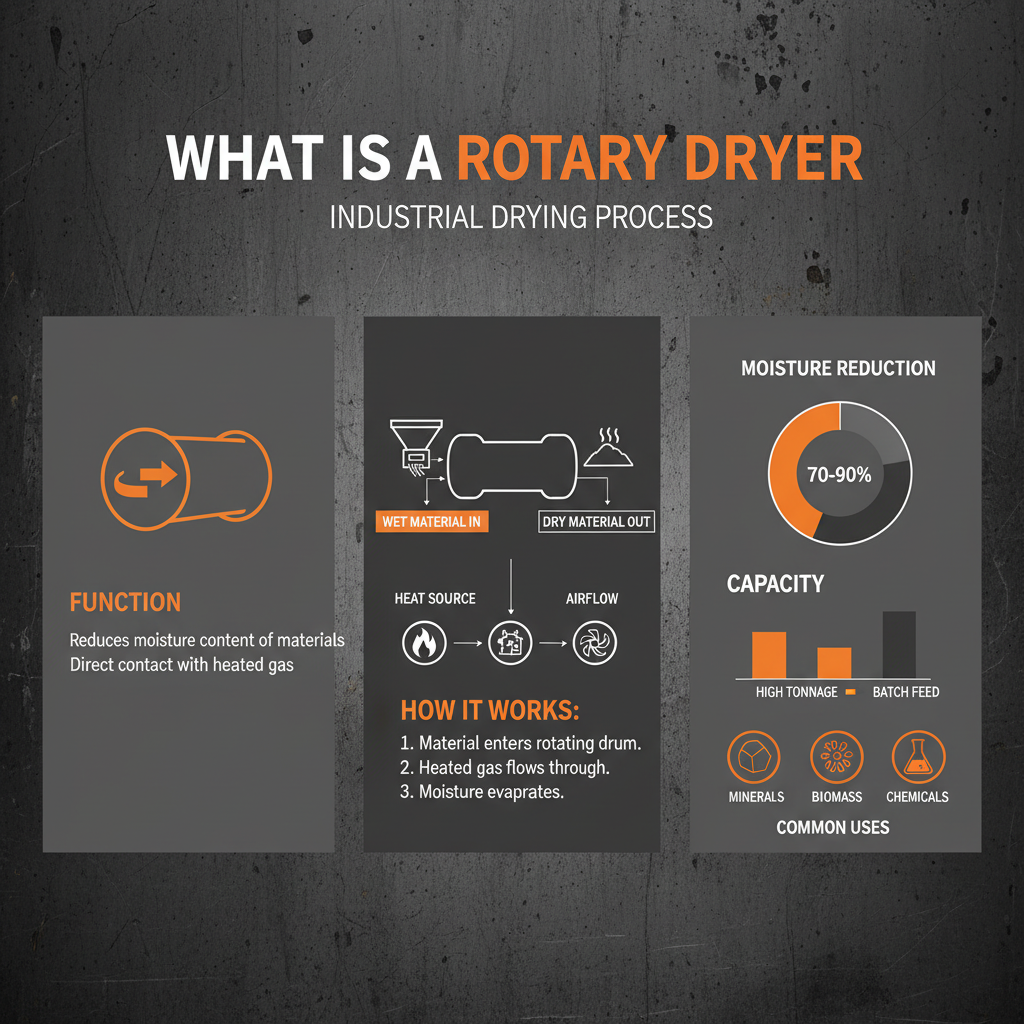 What is a Rotary Dryer A Detailed Guide to Industrial Drying Solutions