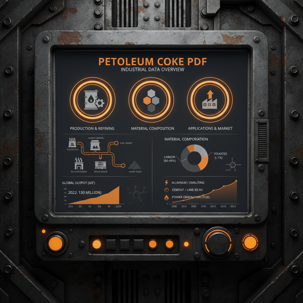 Comprehensive Guide to Petroleum Coke Properties Uses and PDF Resources