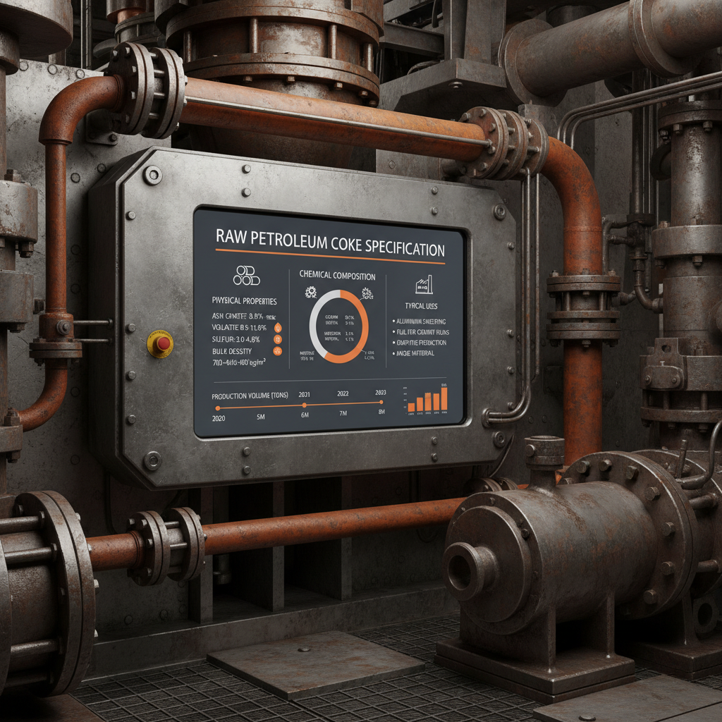 Comprehensive Guide to Raw Petroleum Coke Specification and Quality Control