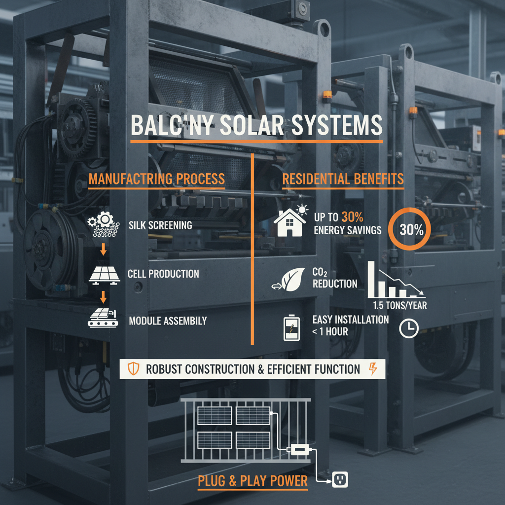 Harnessing Solar for Balconies Empowering Sustainable Living in Urban Spaces