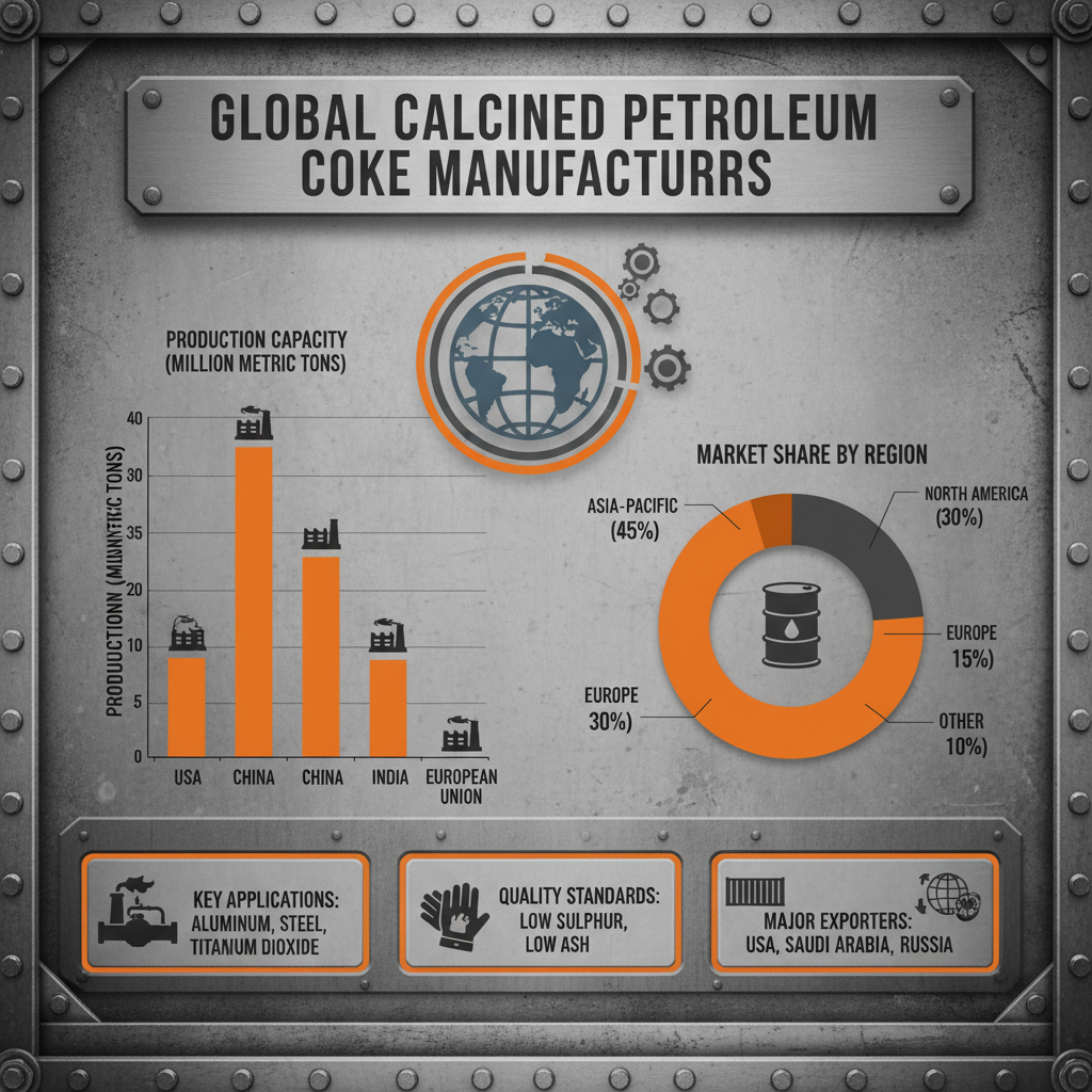 Global Calcined Petroleum Coke Manufacturers in World A Comprehensive Guide