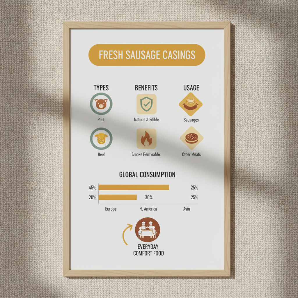 Comprehensive Guide to Fresh Sausage Casings and Their Applications