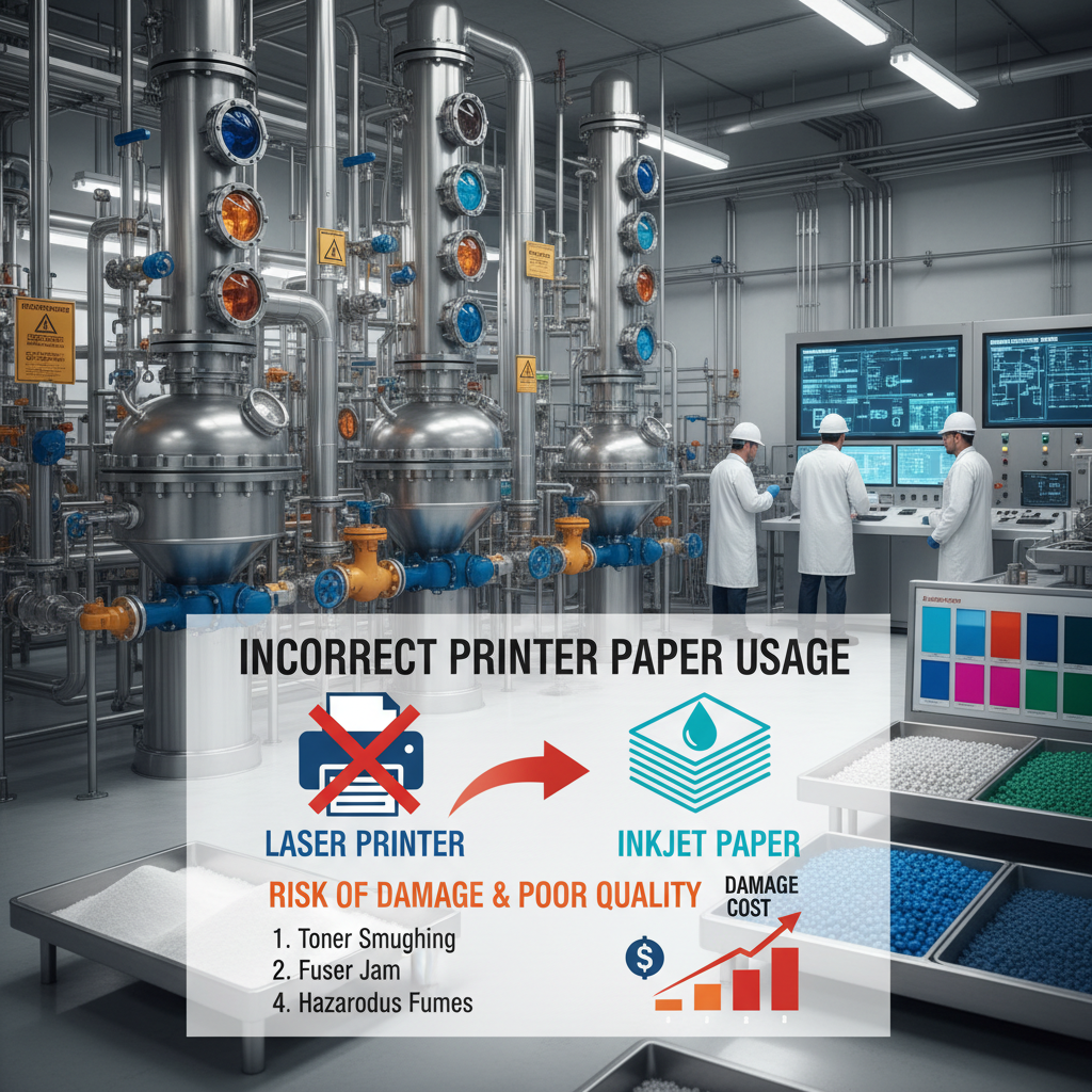 Understanding the Risks of Using Inkjet Paper in a Laser Printer for Optimal Results