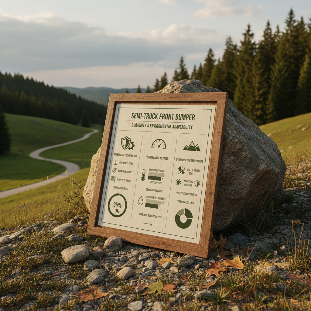 Comprehensive Guide to Choosing the Right Semi Truck Front Bumper