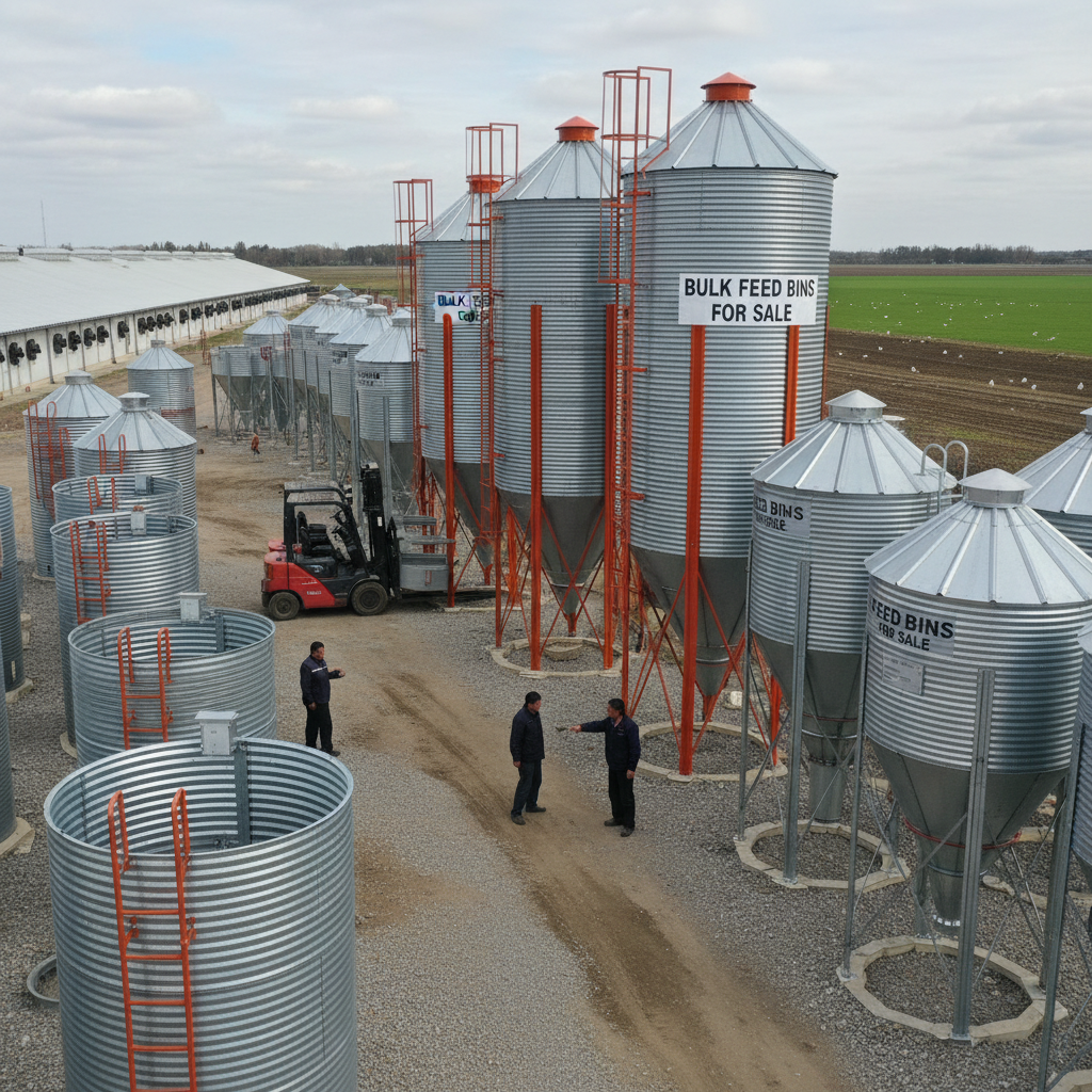 Find Durable Bulk Feed Bins for Sale and Optimize Livestock Feeding