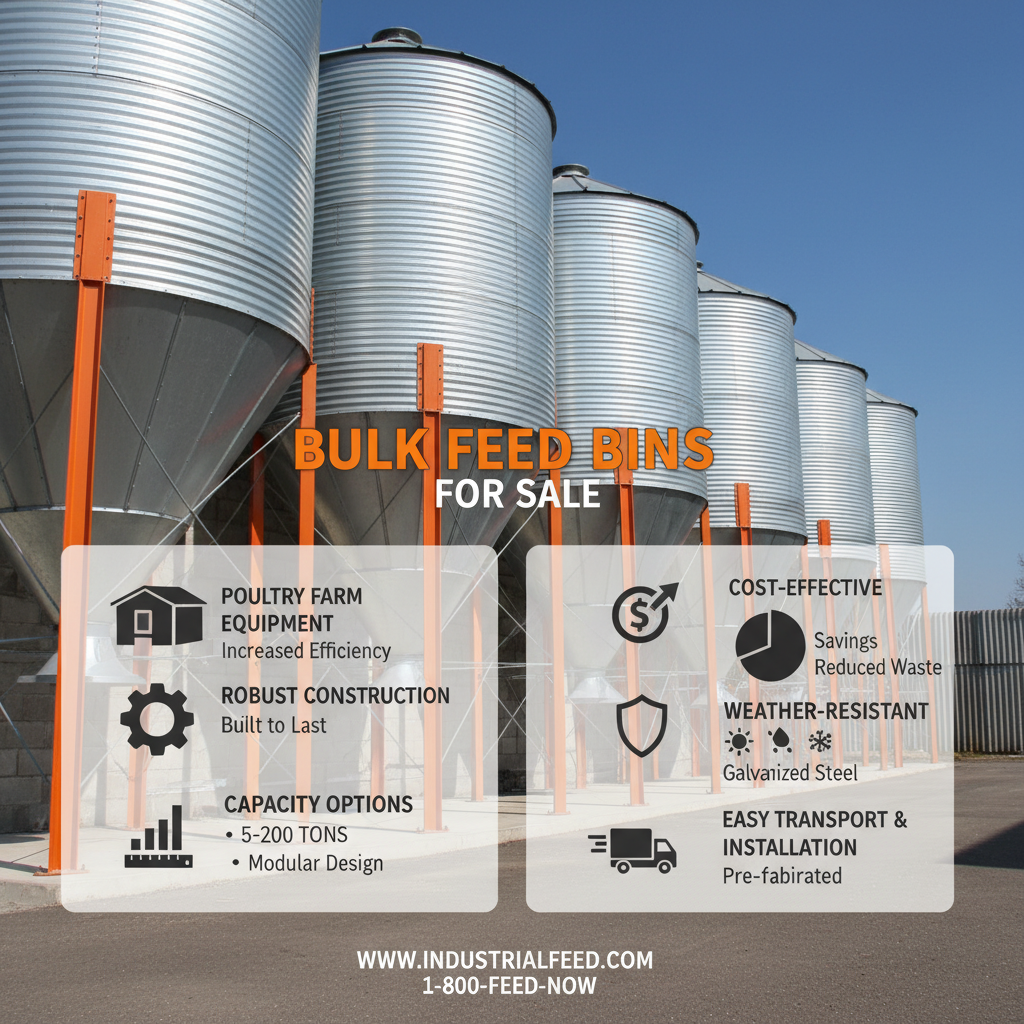 Find Durable Bulk Feed Bins for Sale and Optimize Livestock Feeding