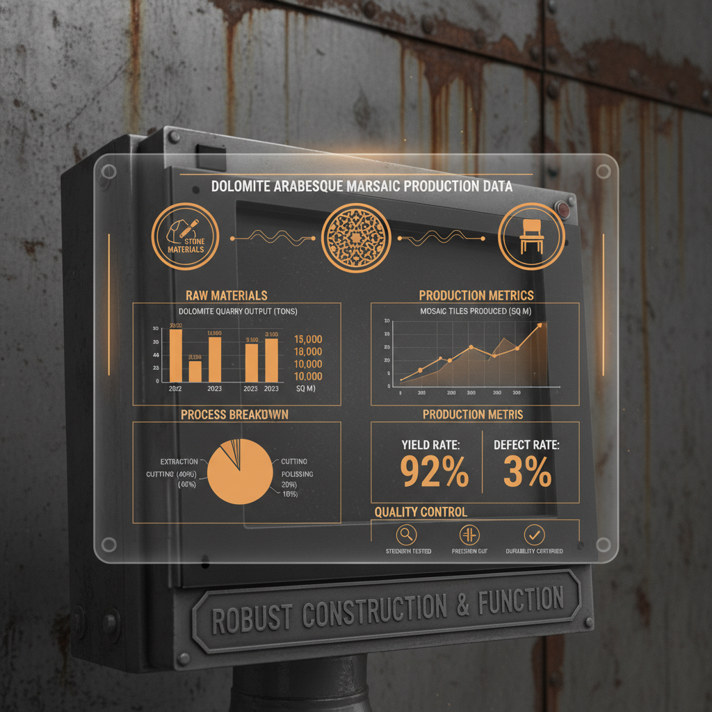 Elevate Your Space with Stunning Dolomite Arabesque Marble Mosaic Designs