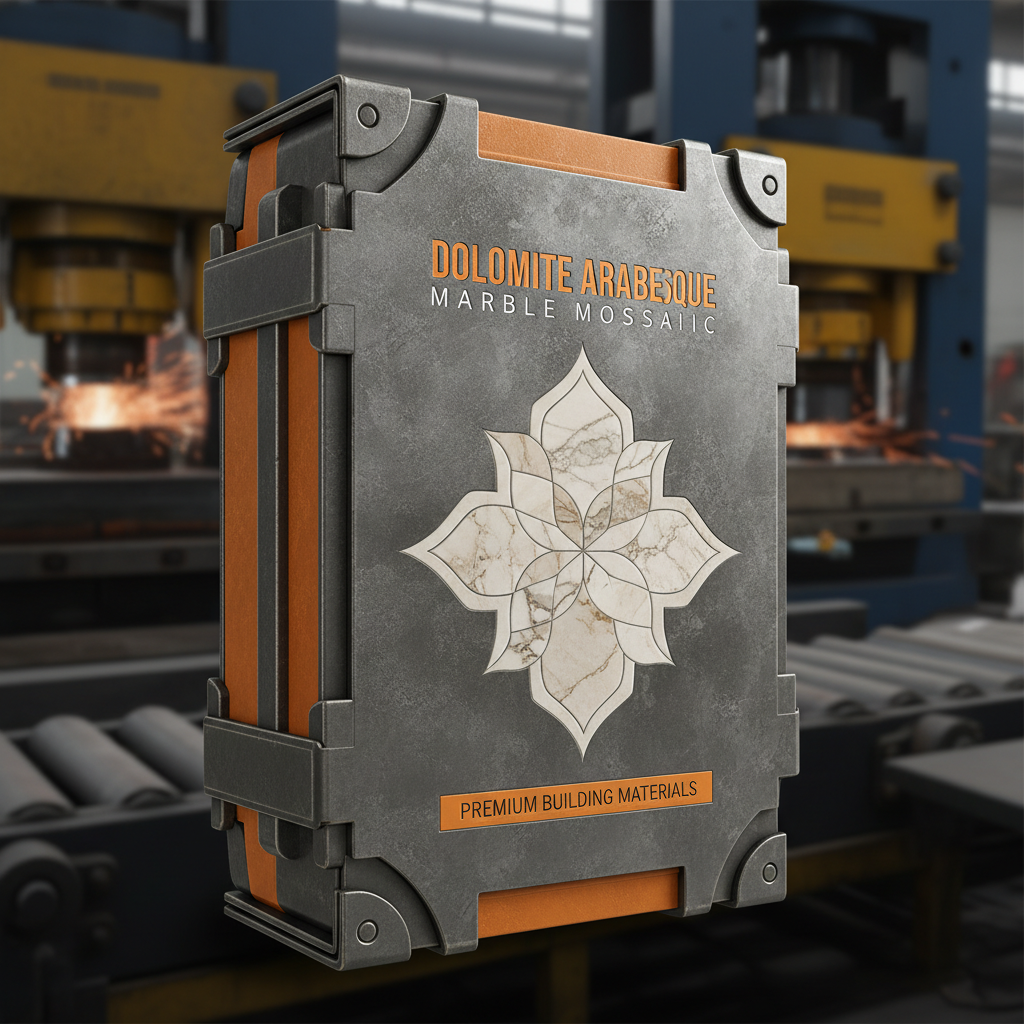 Elevate Your Space with Stunning Dolomite Arabesque Marble Mosaic Designs