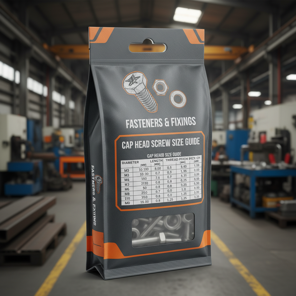 Comprehensive Cap Head Screw Size Chart Guide for Assembly and Manufacturing