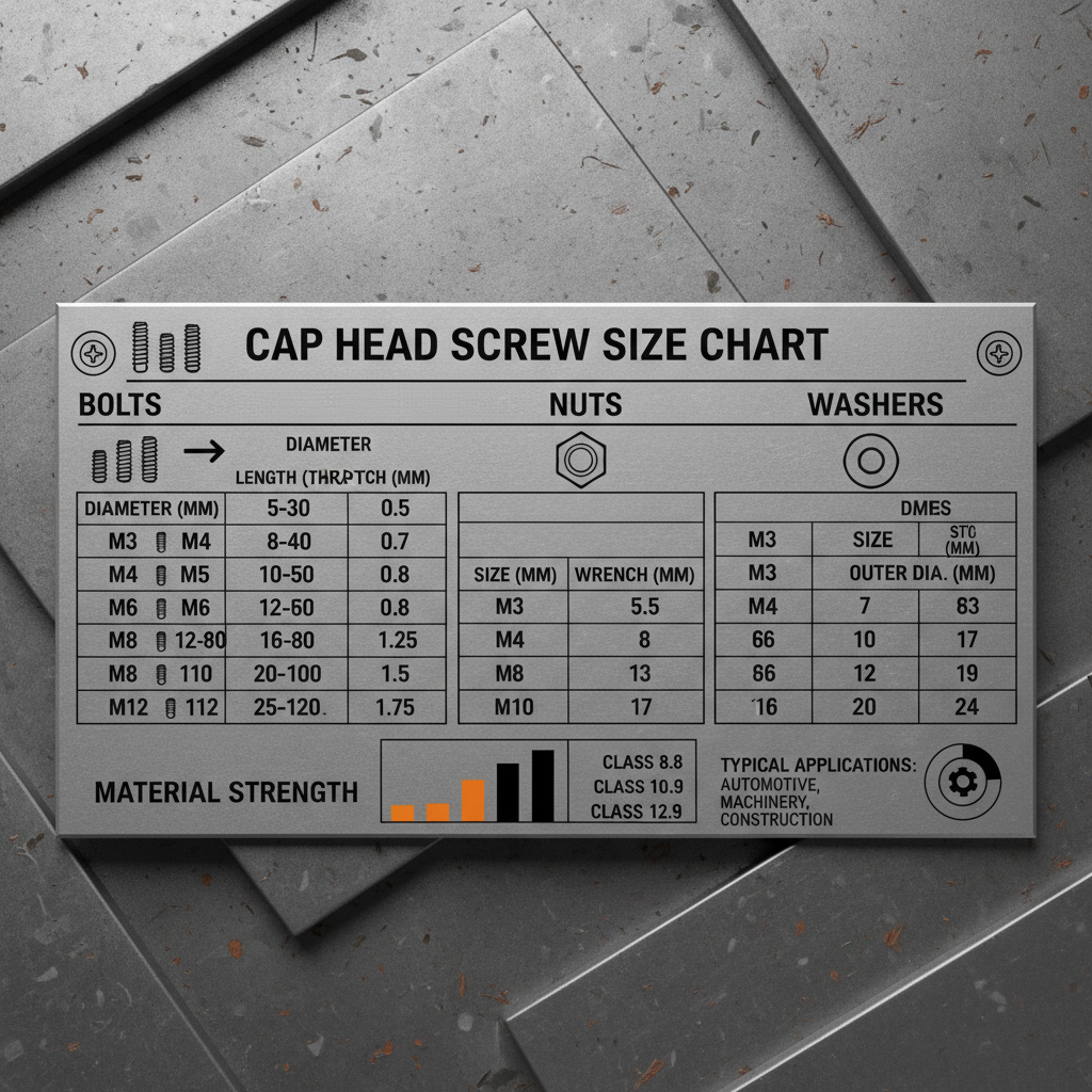 Comprehensive Cap Head Screw Size Chart Guide for Assembly and Manufacturing