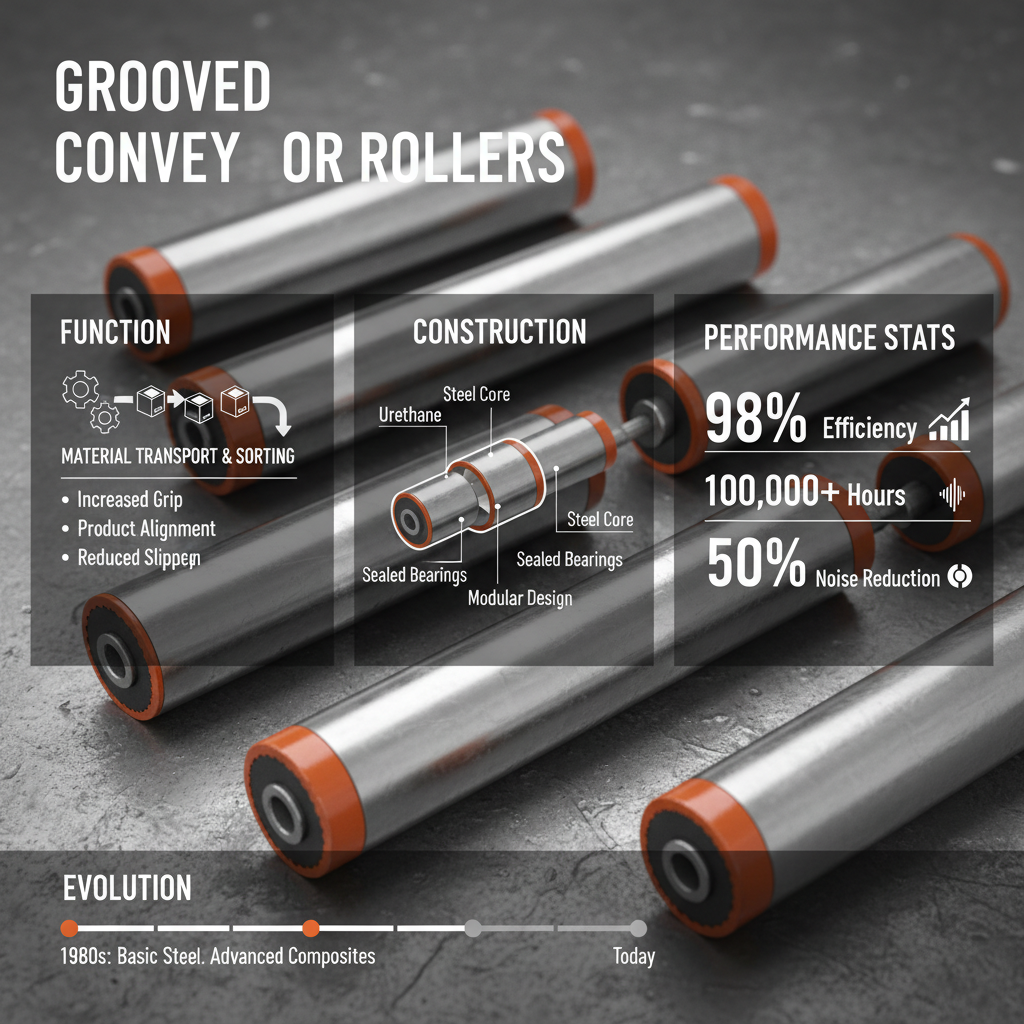 grooved conveyor rollers