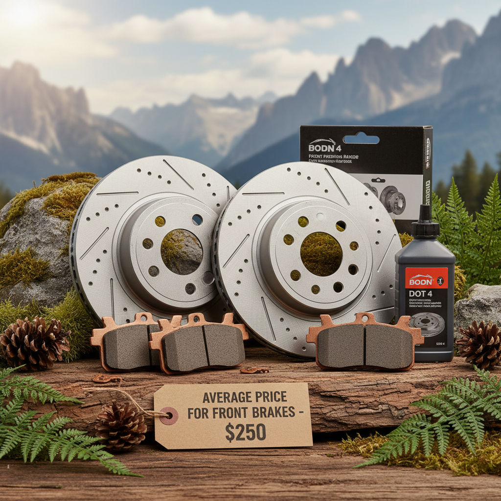 average price for front brakes