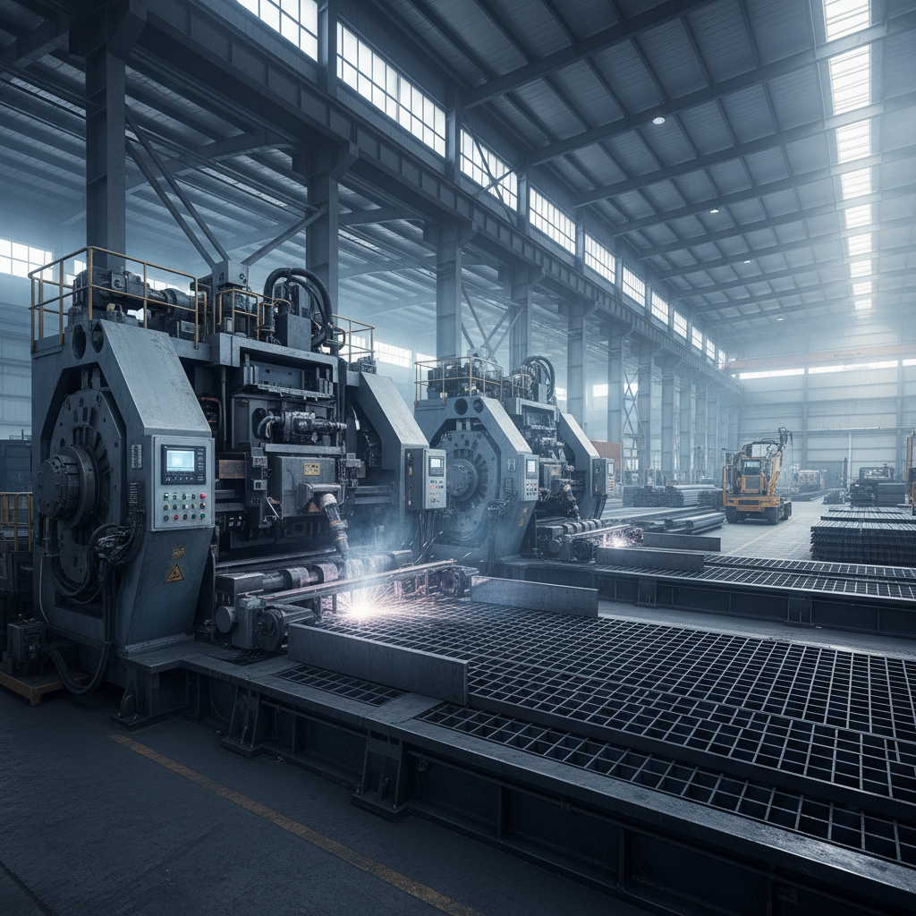 steel grating machine manufacturers