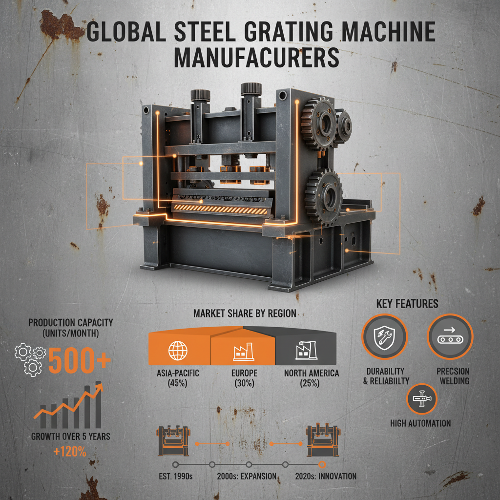 steel grating machine manufacturers