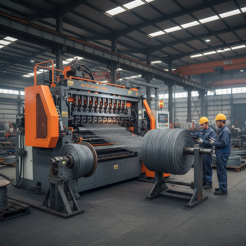 automatic wire mesh machine