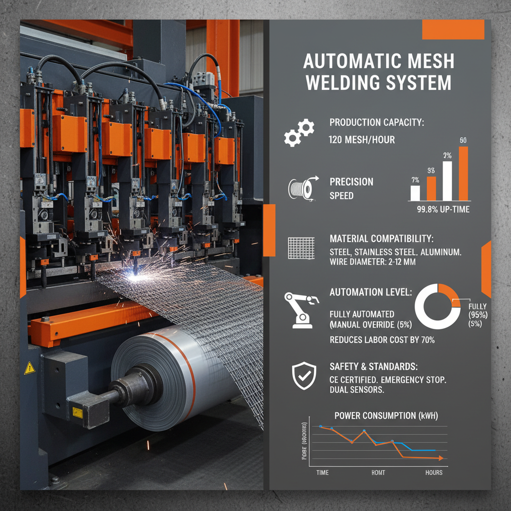 automatic mesh welding machine