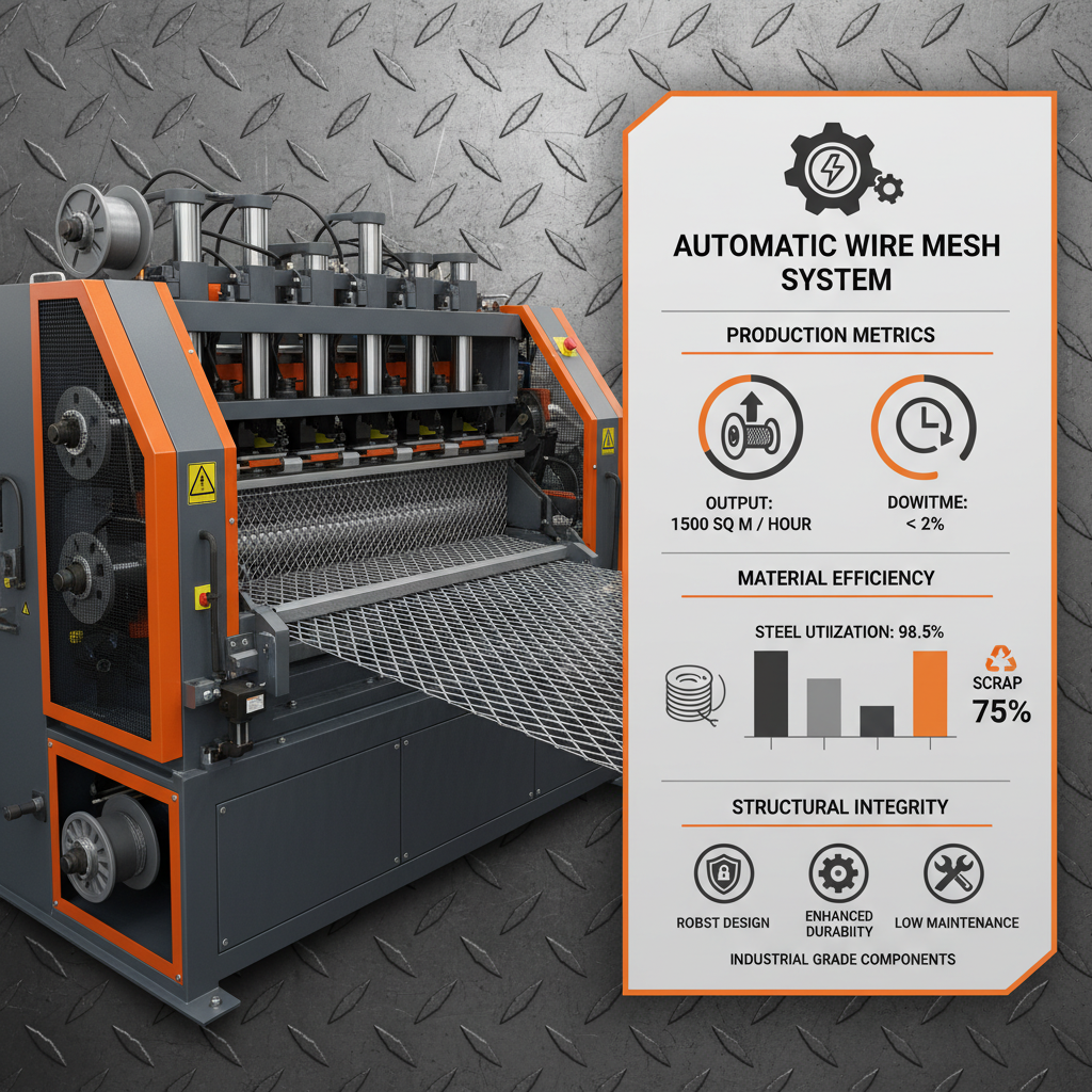 automatic wire mesh machine