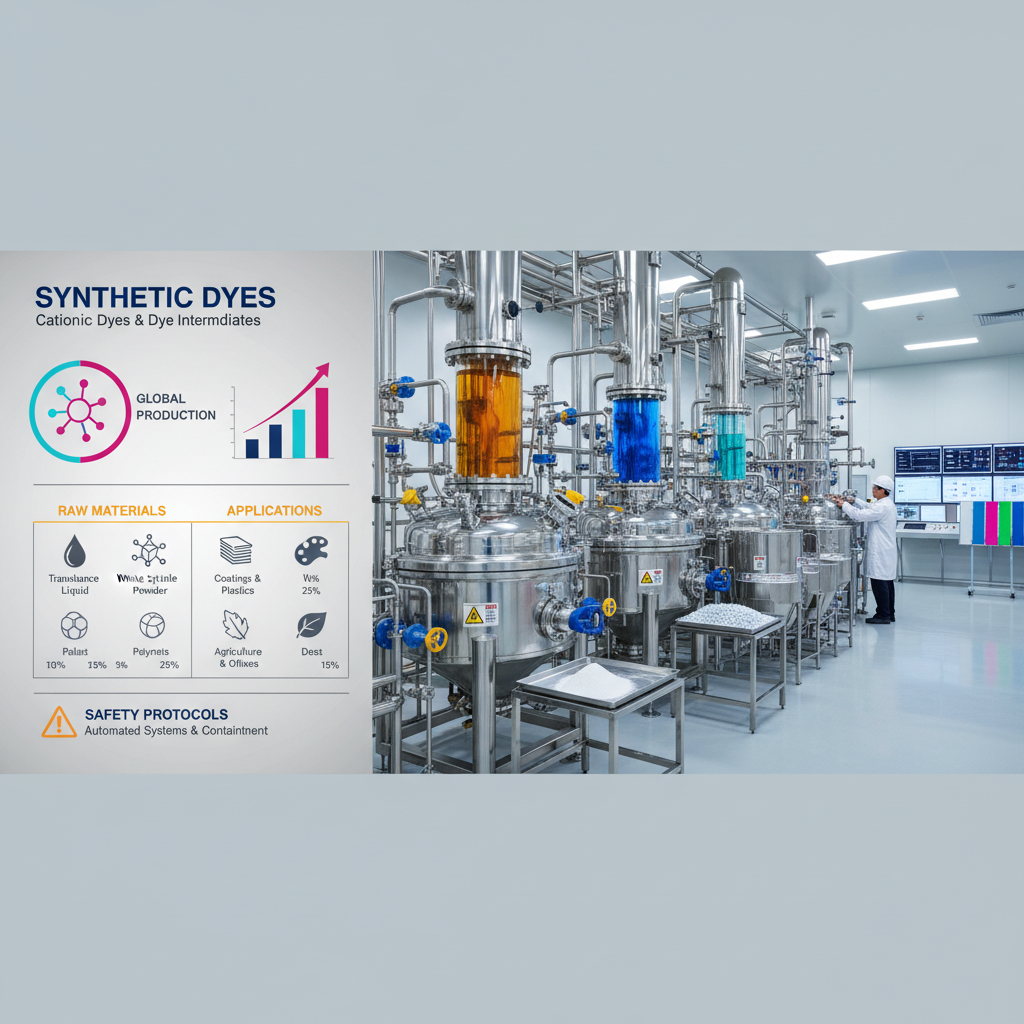 Exploring the World of Synthetic Dyes Applications and Industrial Sourcing