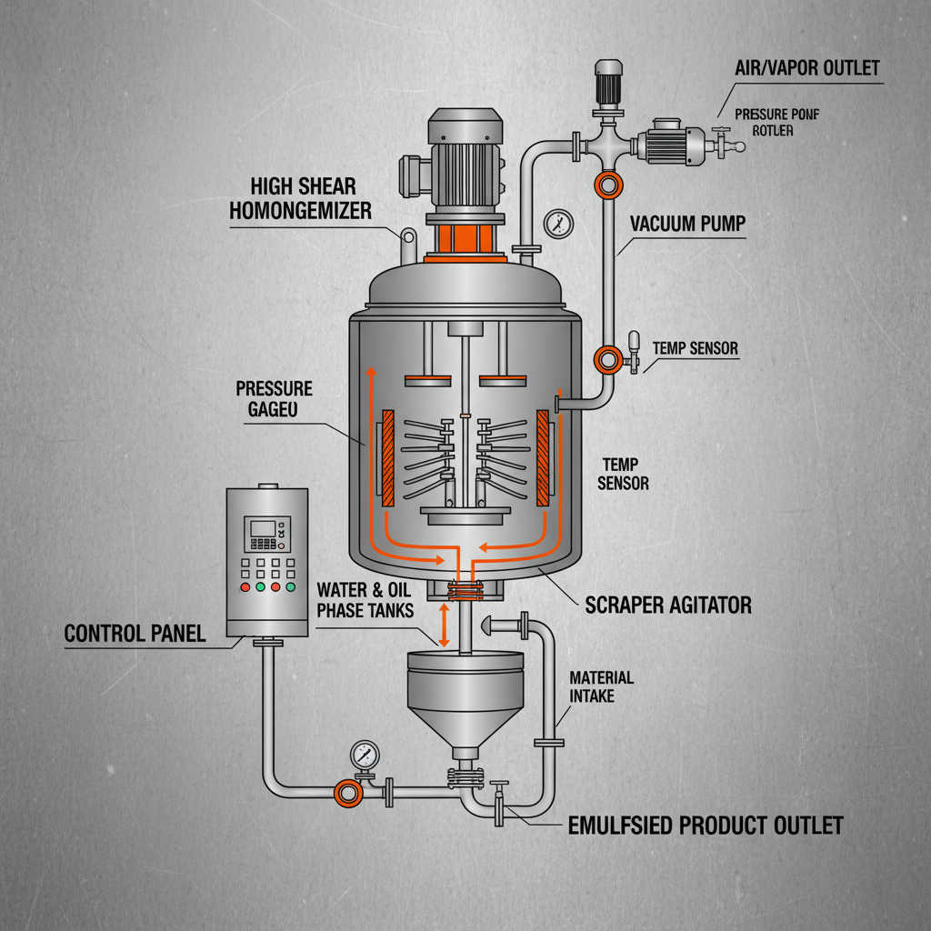Comprehensive Guide to Vacuum Emulsifying Machines for Enhanced Product Quality