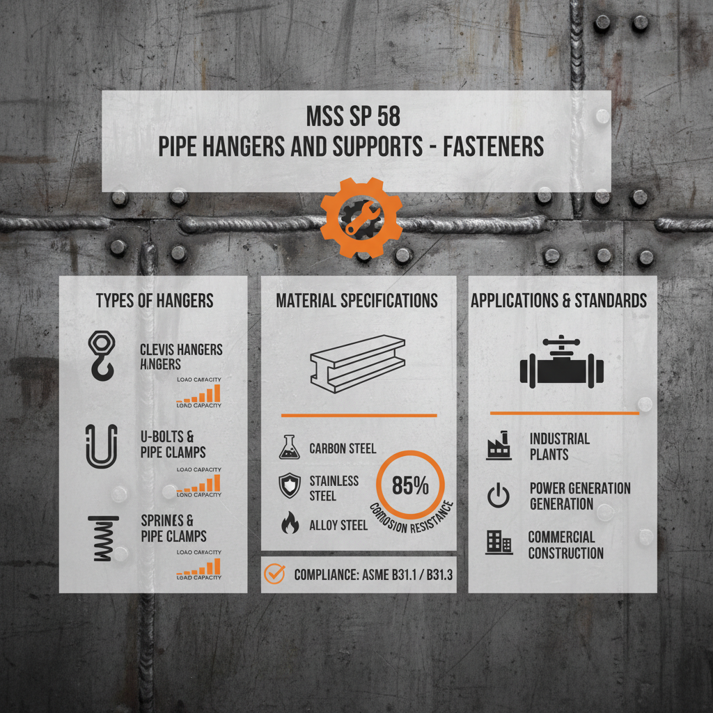 mss sp 58 pipe hangers and supports