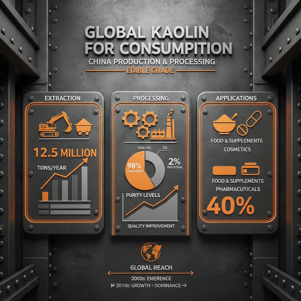 China kaolin Pour Manger