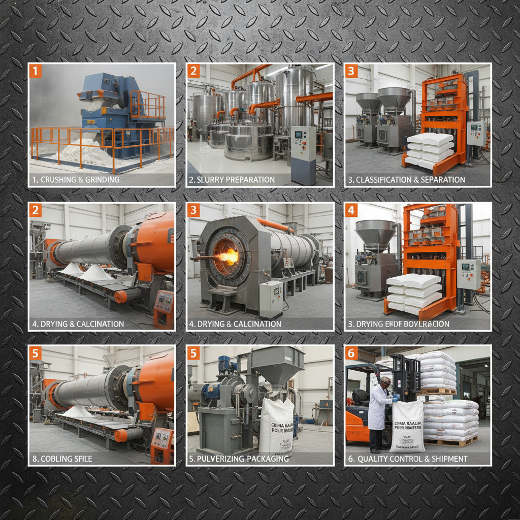 China kaolin Pour Manger