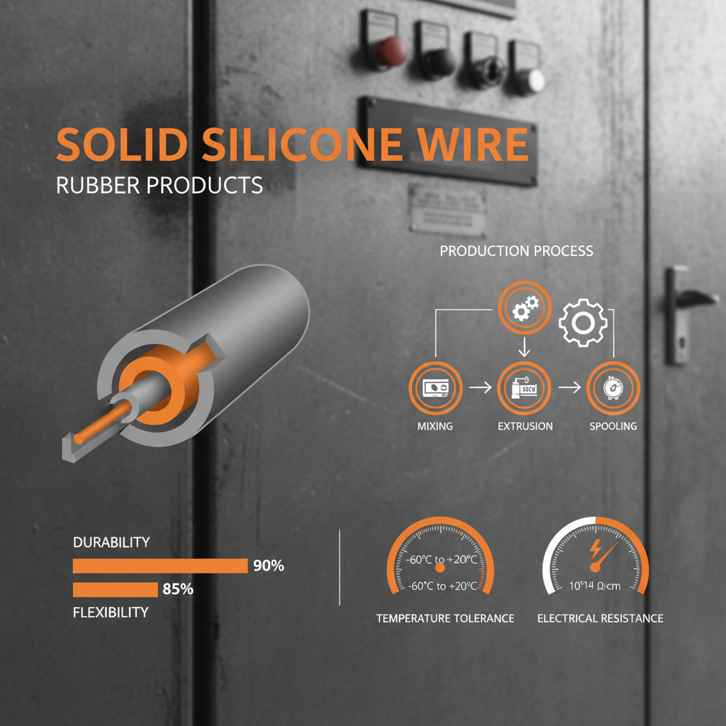 Solid Silicone Wire